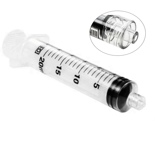 BD 20 ml Luer Lock İğnesiz Enjektör | Steril Kilitli Enjektör