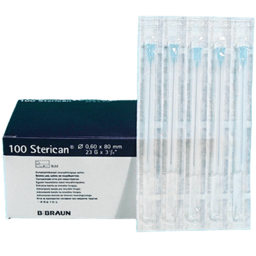 BRAUN Sterican 23G 0.60x80 mm | Nöralterapi İğnesi – Steril