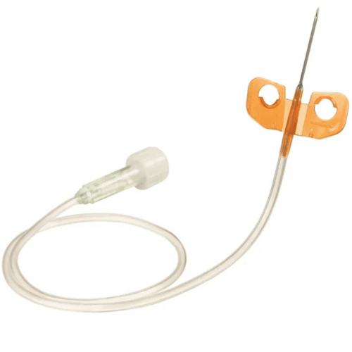 BRAUN Venofix A Kelebek Set 25G Turuncu | Luer Lock Steril IV Set