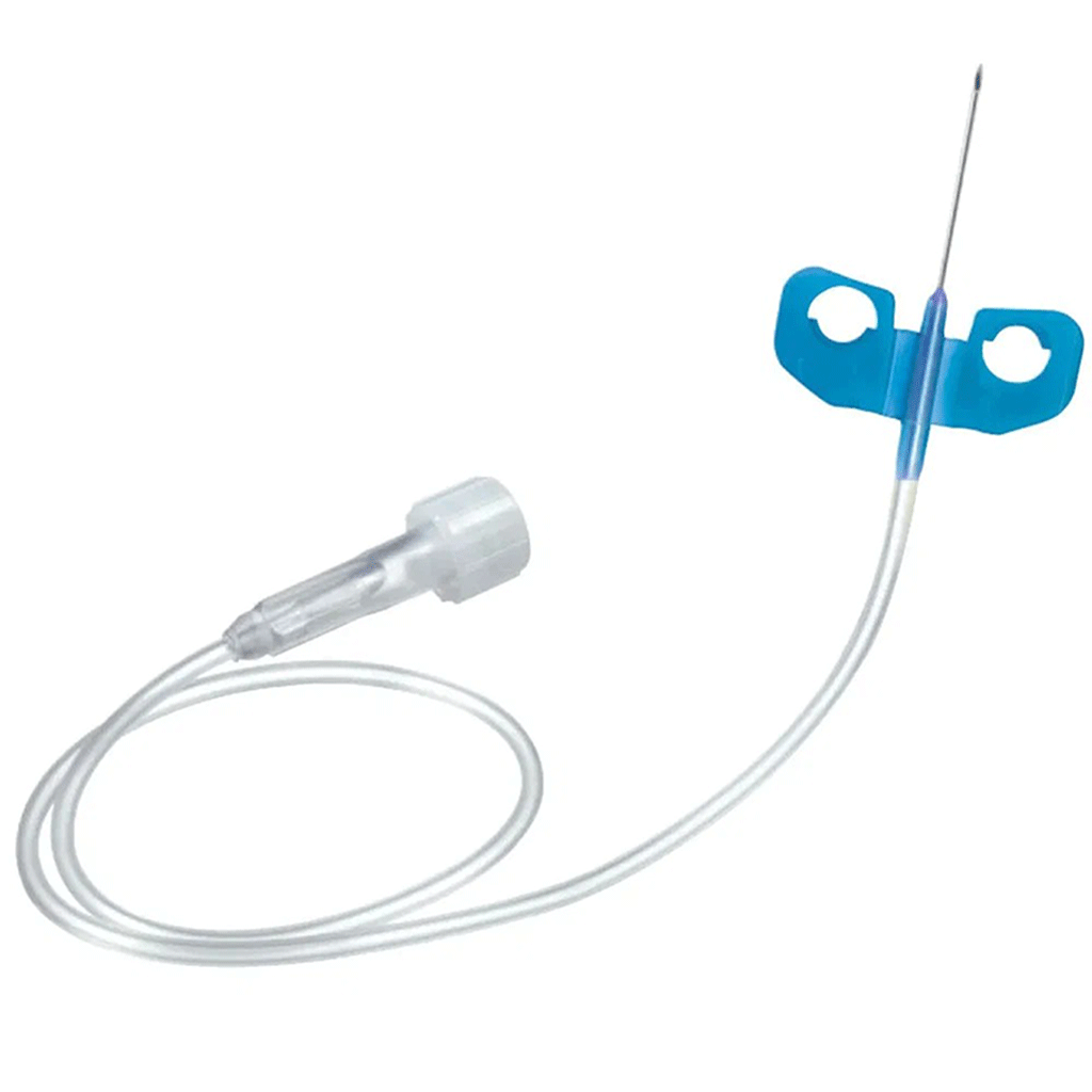 BRAUN Venofix A 23G Kelebek Set | Luer Lock – Mavi Steril IV Kanül