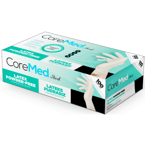 Bimel CoreMed Lateks Pudrasız Muayene Eldiveni | Medikal Eldiven