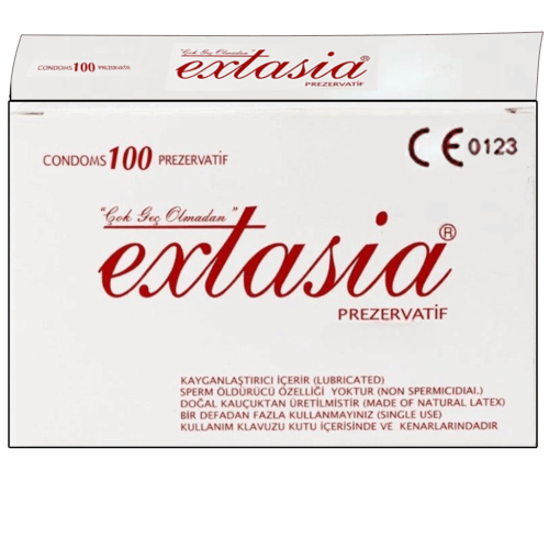 Extasia Prezervatif 1 Kutu | Güvenli ve Konforlu Kondom