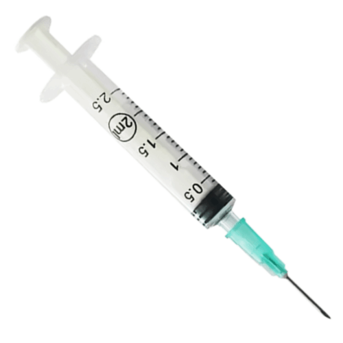 Genject 2,5 ml 3 Parça Enjektör | Steril Tek Kullanımlık Şırınga