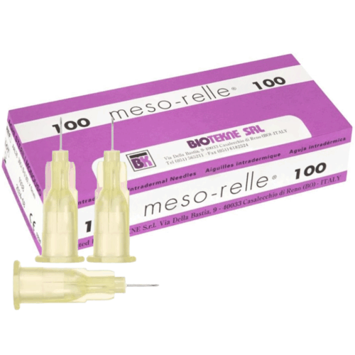 MESORELLE 30G 4 mm Mezoterapi İğne Ucu | Steril Ultra İnce