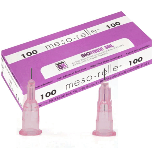 MESORELLE 32G 4 mm Mezoterapi İğnesi | Ultra İnce Steril İğne