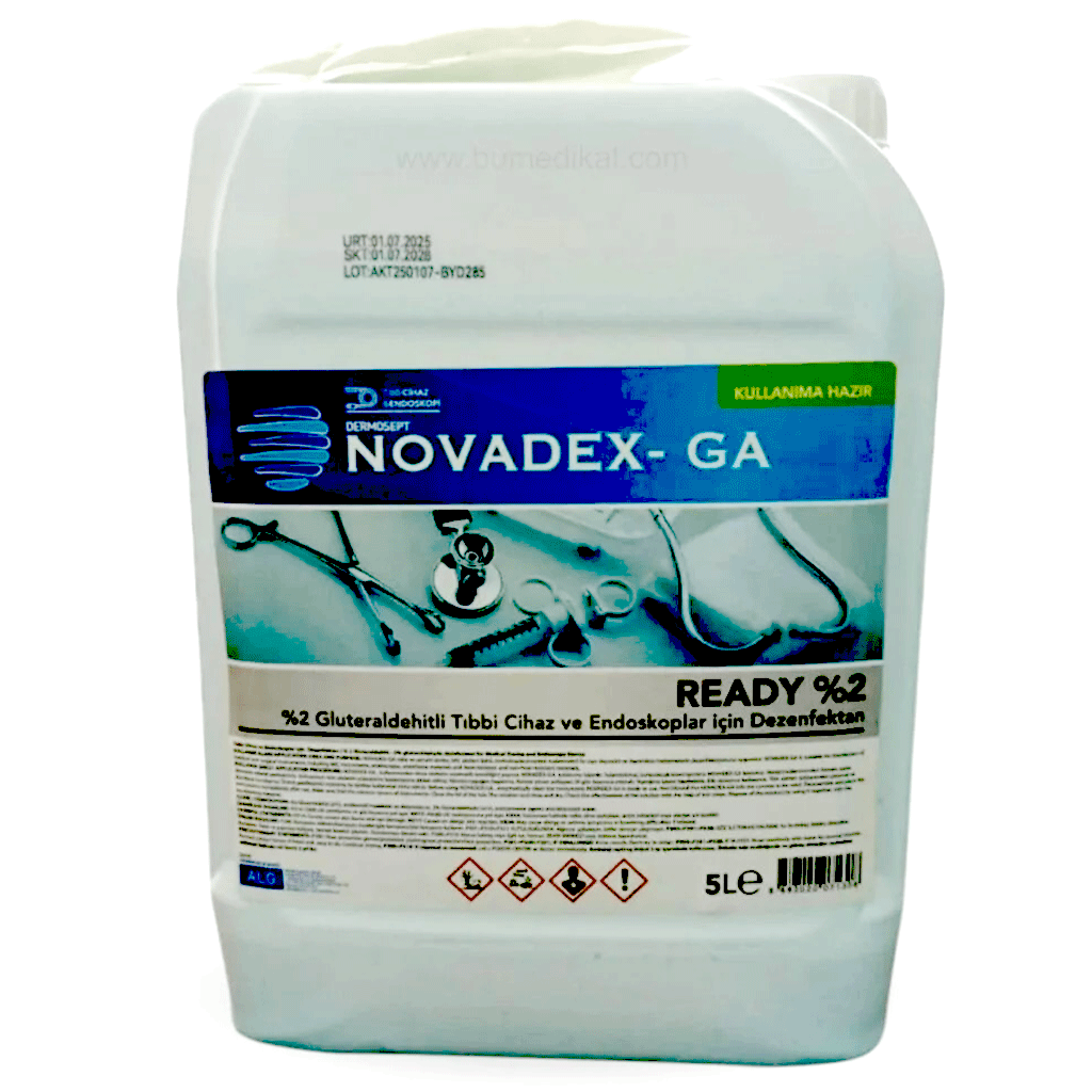 Novadex GA Alet Dezenfektanı 5 LT | Profesyonel Medikal Dezenfektan - Görsel 2