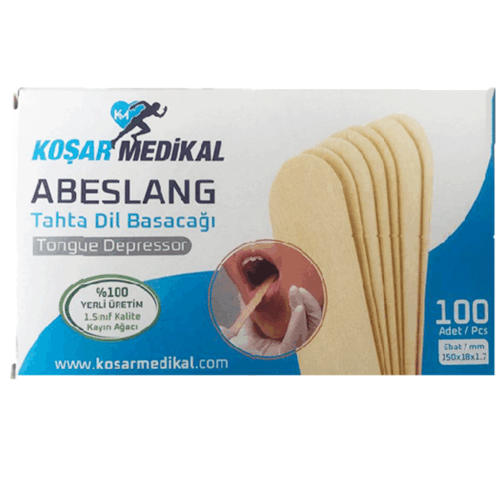 Abeslang (Spatula) | Tek Kullanımlık Medikal Muayene Spatulası