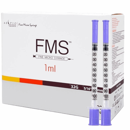 FMS Micro Fine 1 ml Enjektör | 32G x 8 mm Steril Şırınga