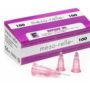 MESORELLE 32G 4 mm Mezoterapi İğne Ucu – 100 Adet