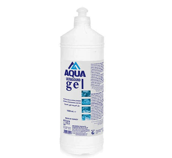 Aqua Ultrason Jeli 1000 ml – Ultrason ve Cilt Bakım Cihazları İçin İletken Jel