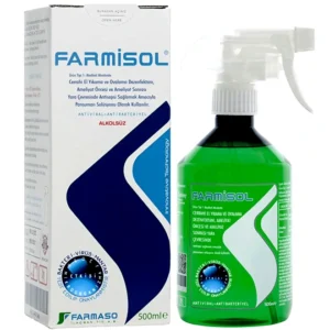 Farmisol 500 ml Alkolsüz Antiseptik Solüsyon – Cerrahi El ve Cilt Antiseptiği