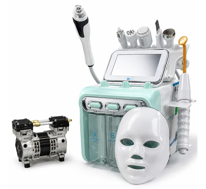 Hydrafacial 8+1 Profesyonel Cilt Bakım Cihazı – 8 Fonksiyonlu Aqua Peeling