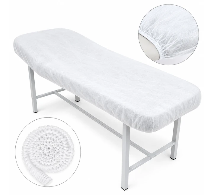 Lastikli Sedye Örtüsü 80 × 280 cm – 100'lü Paket