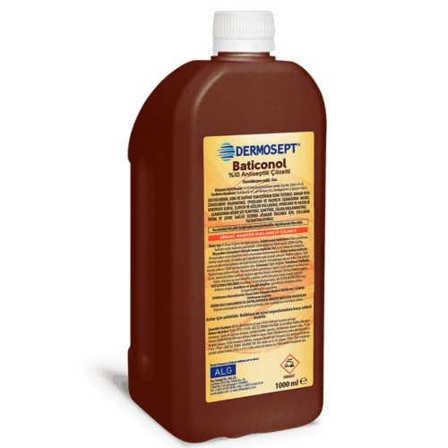 Dermosept Baticonol 1000 ml | %10 Povidon İyot Antiseptik Solüsyon