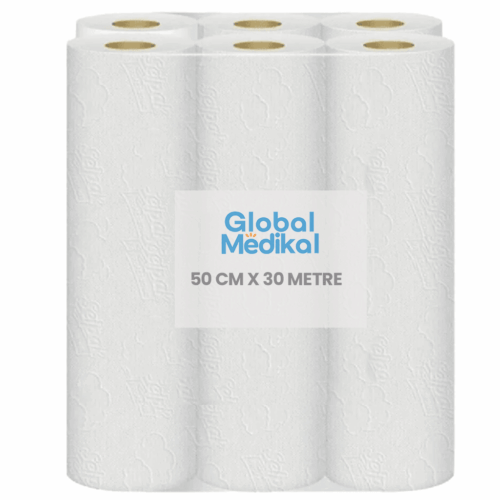 Muayene Masa Örtüsü 6’lı Rulo | Tek Kullanımlık Hijyenik Örtü