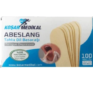 Koşar Medikal Abeslang – Tahta Dil Basacağı 100'lü Paket