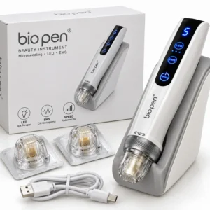 Bio Pen LED EMS Mikro İğneleme Cihazı – Dijital Ekranlı Profesyonel Cilt Bakım Kalemi